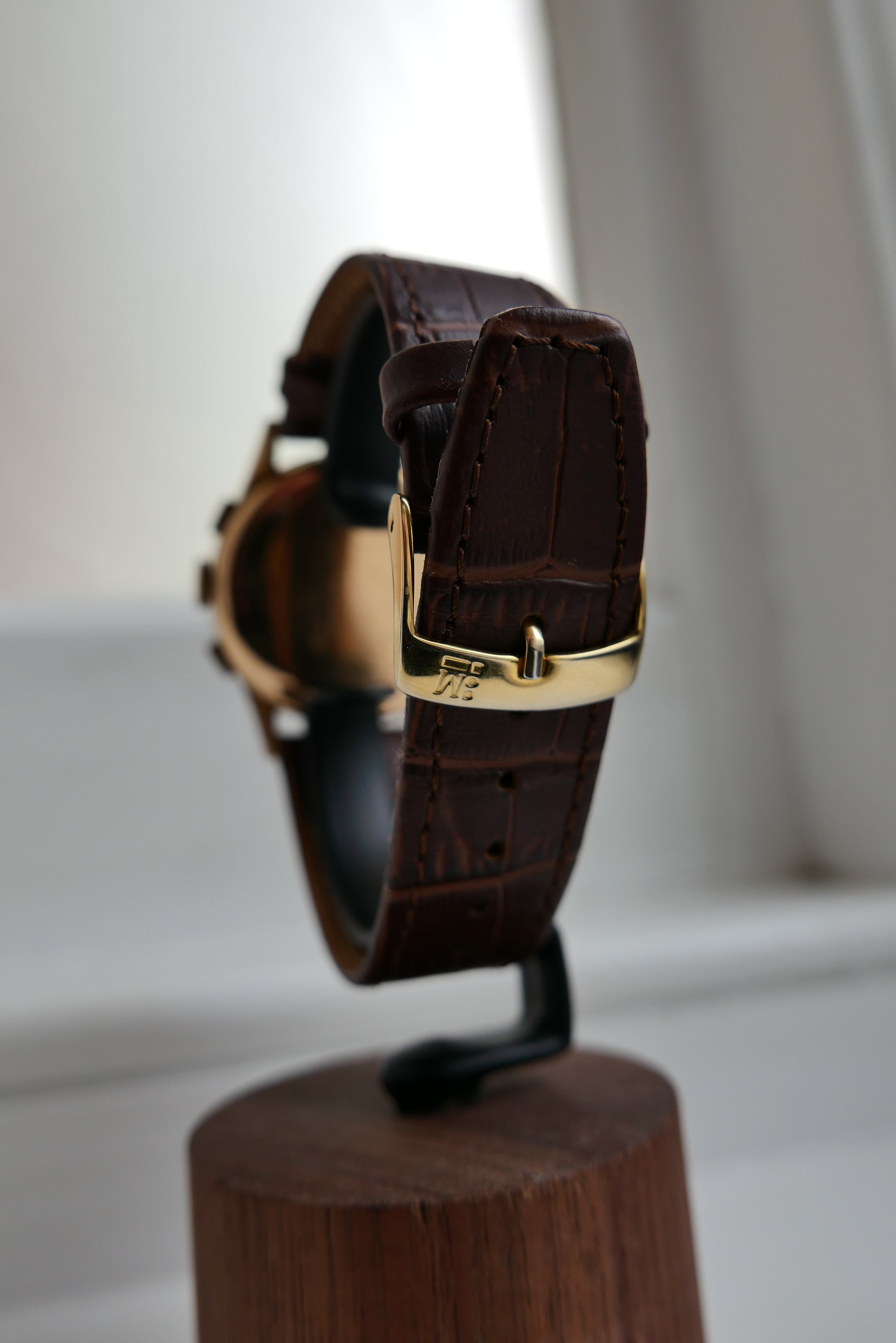 1950s Geneve Suisse Chronographe 18K Solid Rose Gold Landeron 48