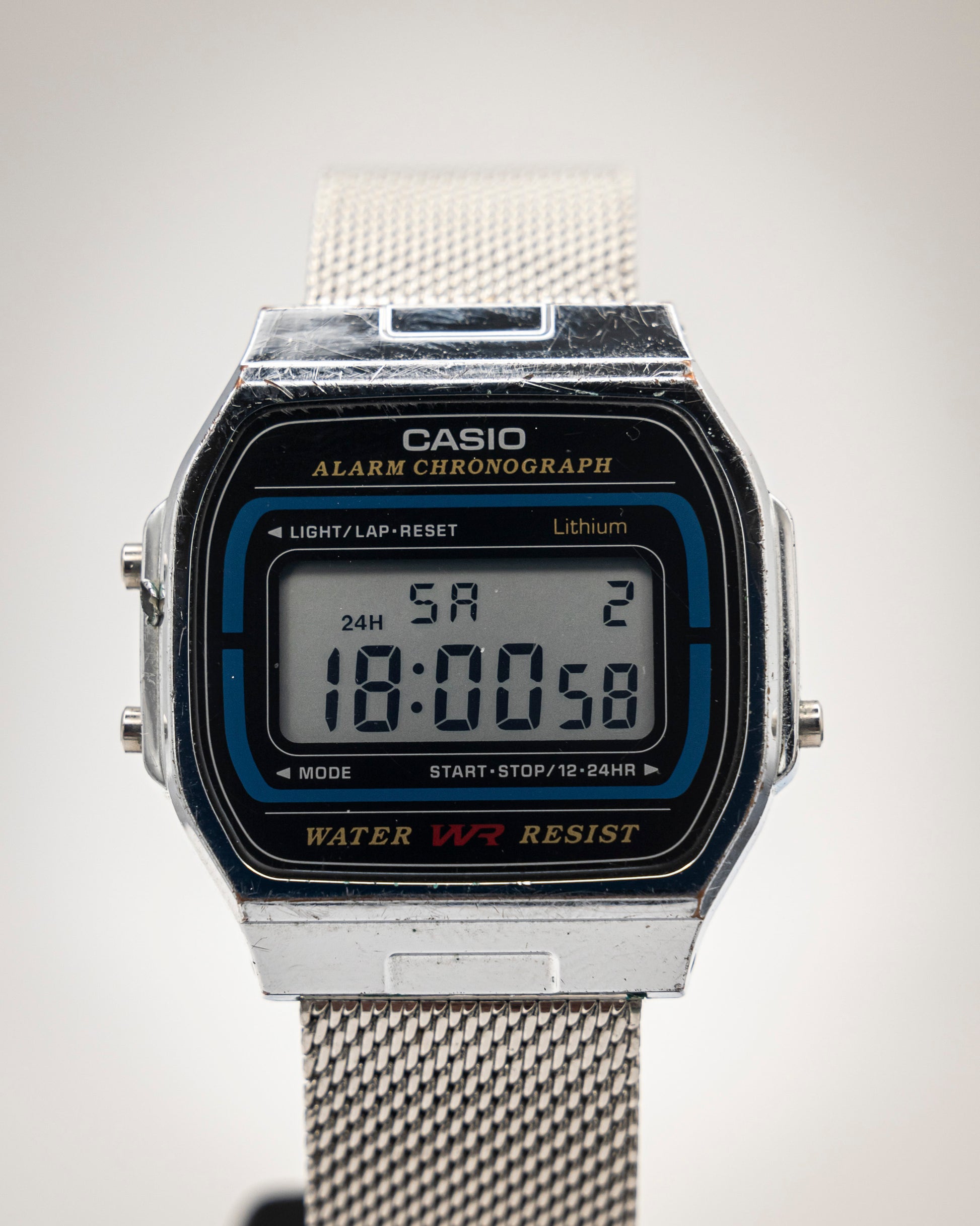 Casio Alarm Chronograph - A164WA-1VES