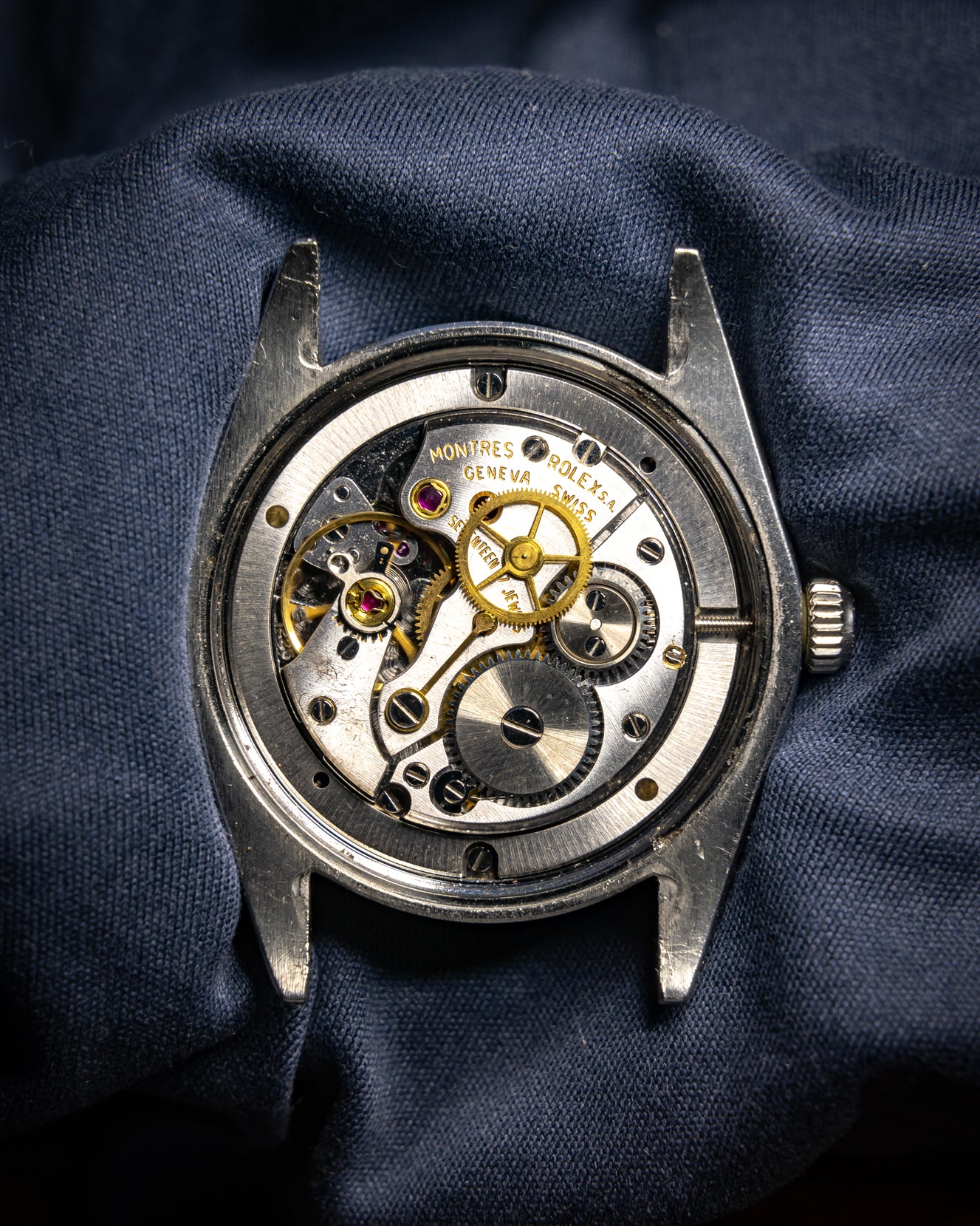 1972 Rolex Oyster Date Precision - Black and Gold Gilt Dial