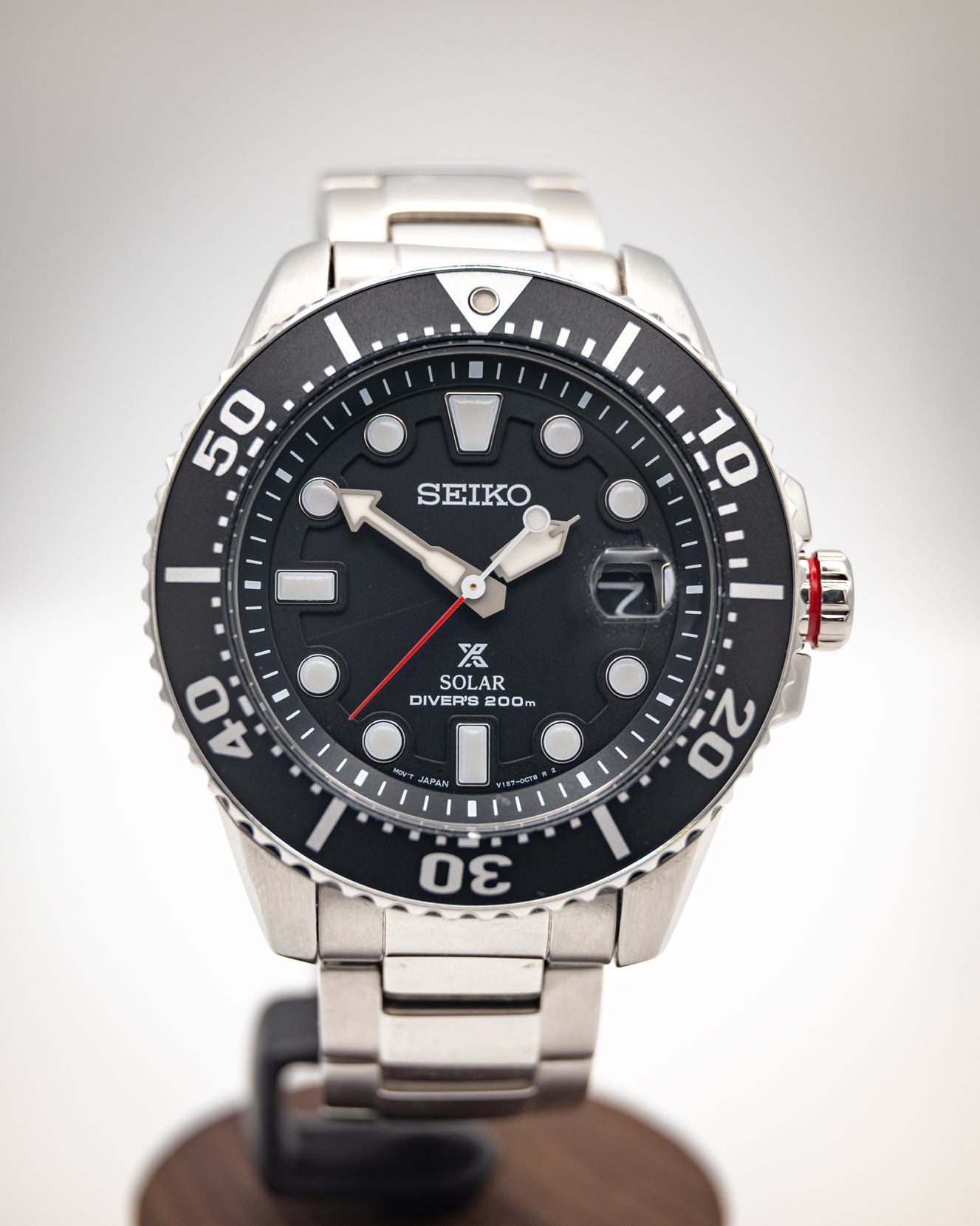Seiko Prospex V157-0DF0 SNE579 Solar Diving Watch
