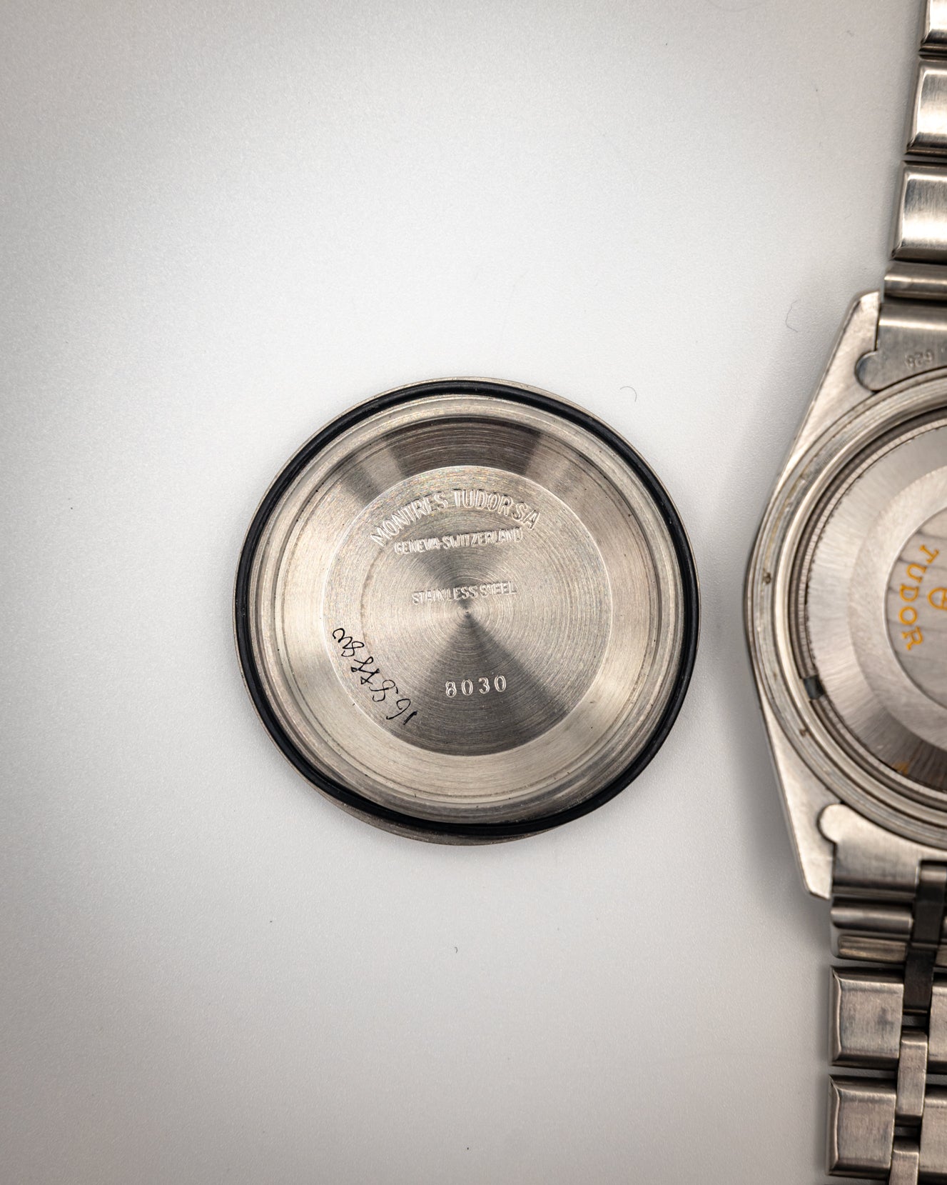 Tudor Prince Date Automatic - 18K White Gold Bezel & Steel Bracelet