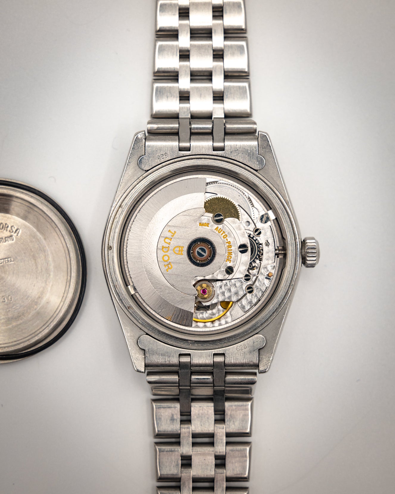 Tudor Prince Date Automatic - 18K White Gold Bezel & Steel Bracelet