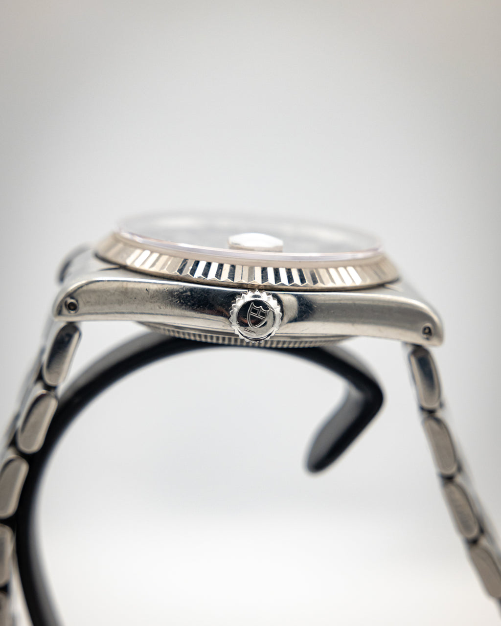 Tudor Prince Date Automatic - 18K White Gold Bezel & Steel Bracelet