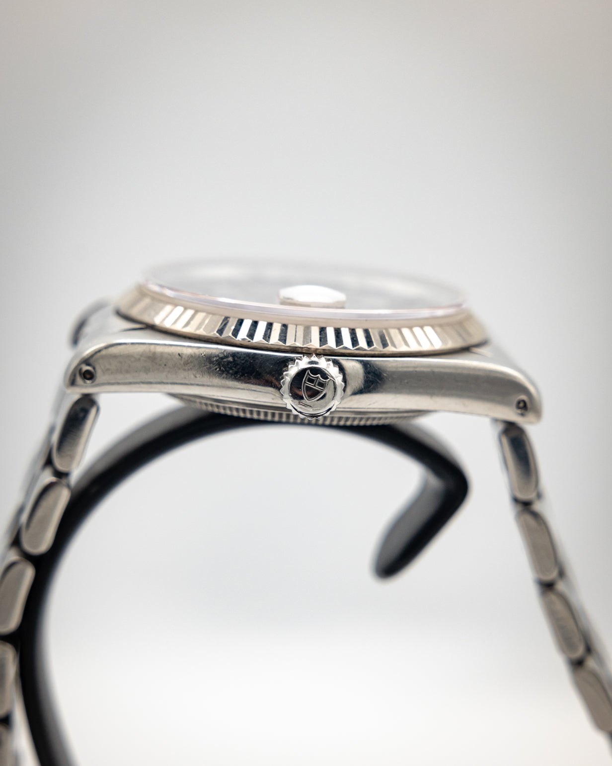 Tudor Prince Date Automatic - 18K White Gold Bezel & Steel Bracelet