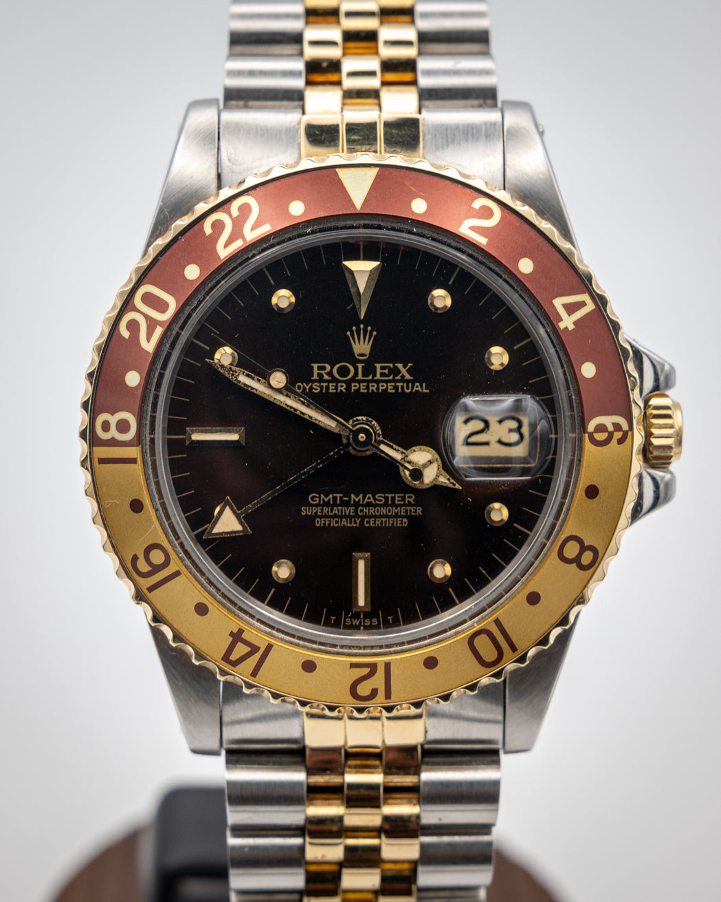 1979 Rolex GMT Master I - 16752 "Root Beer" - Nipple Dial