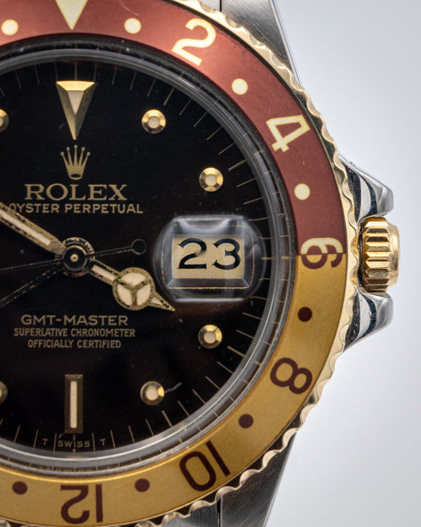 1979 Rolex GMT Master I - 16752 "Root Beer" - Nipple Dial