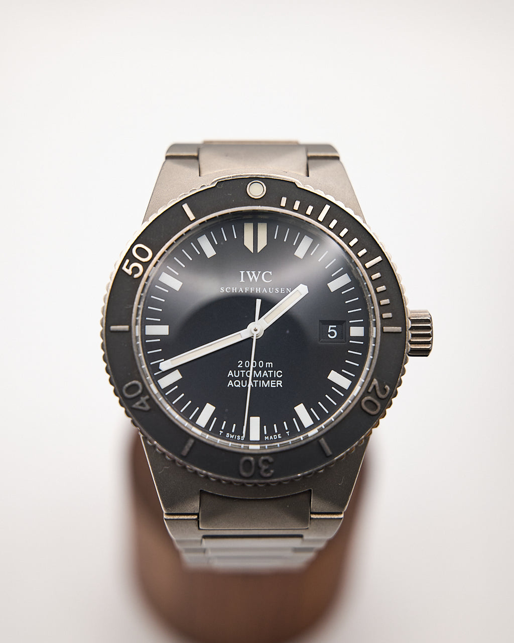 IWC SCHAFFHAUSEN Aquatimer 2000 Diving Watch - IW353601 Titanium - Boxed