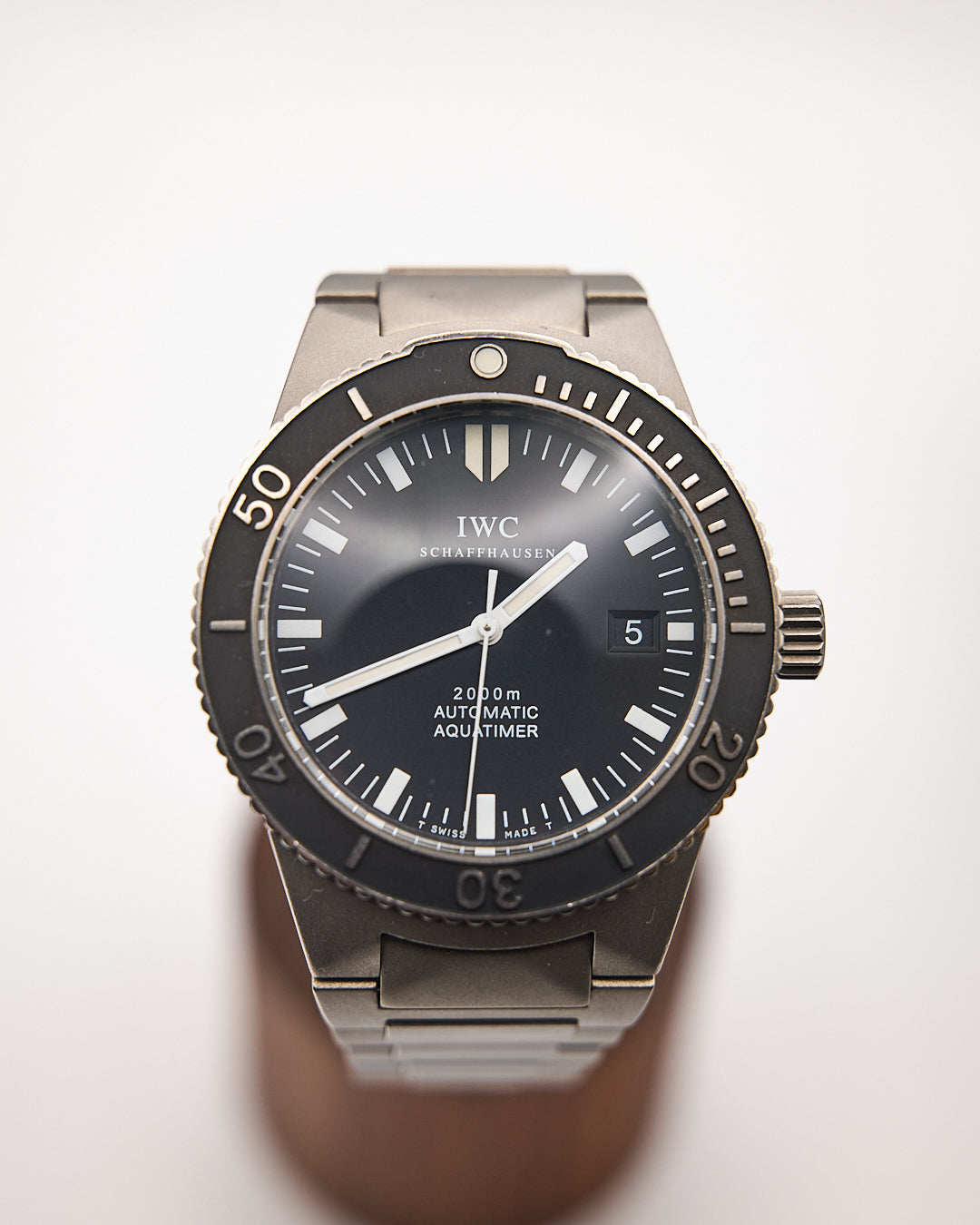 IWC SCHAFFHAUSEN Aquatimer 2000 Diving Watch - IW353601 Titanium - Boxed