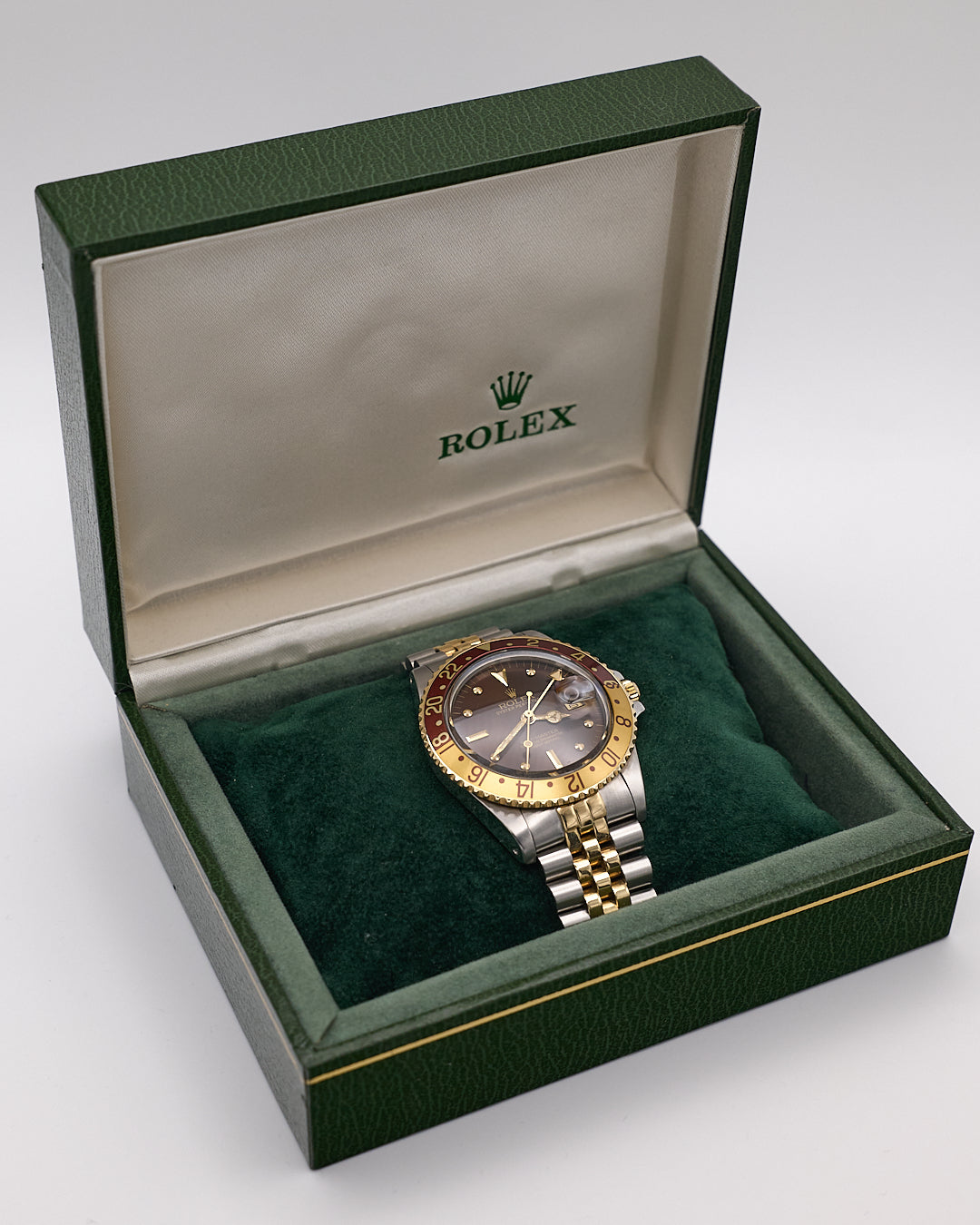 1979 Rolex GMT Master I - 1675/3 "Root Beer" - Nipple Dial